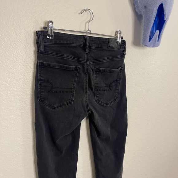 👖American Eagle Black Hi-Rise Jegging Jeans👖 - Picture 6 of 8